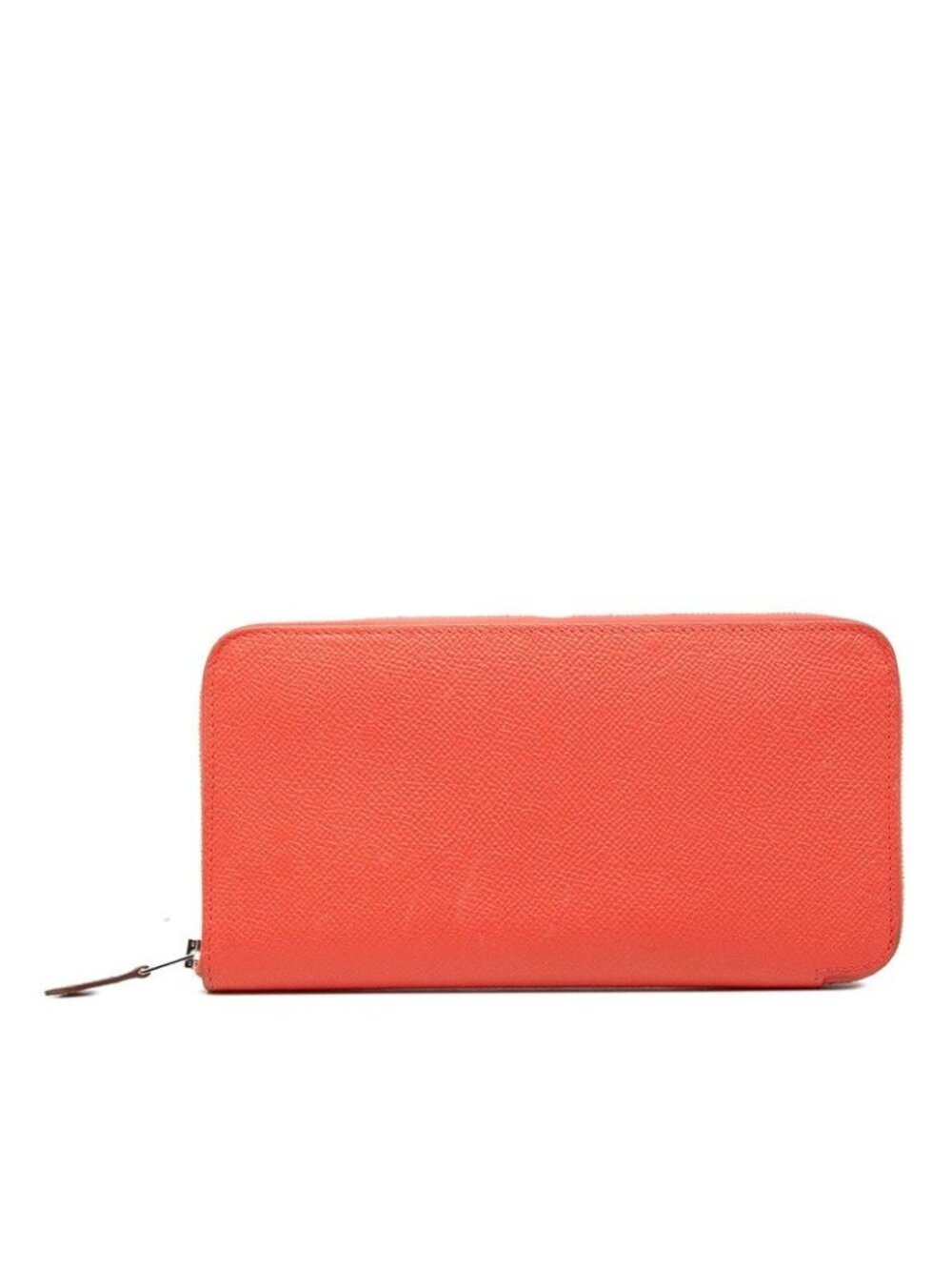 Hermes Azap Long Silk'in Zip Around Wallet Rose Jaipur Veau Epsom